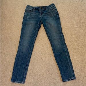 Vera Wang Straight Leg Jean